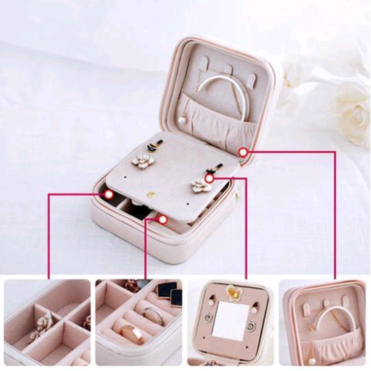 Creative travel portable jewelry box