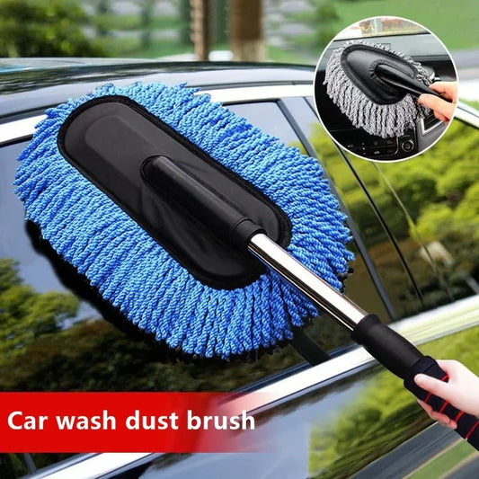 Microfiber Car Duster Suit Retractable Microfiber Car Dust Mop